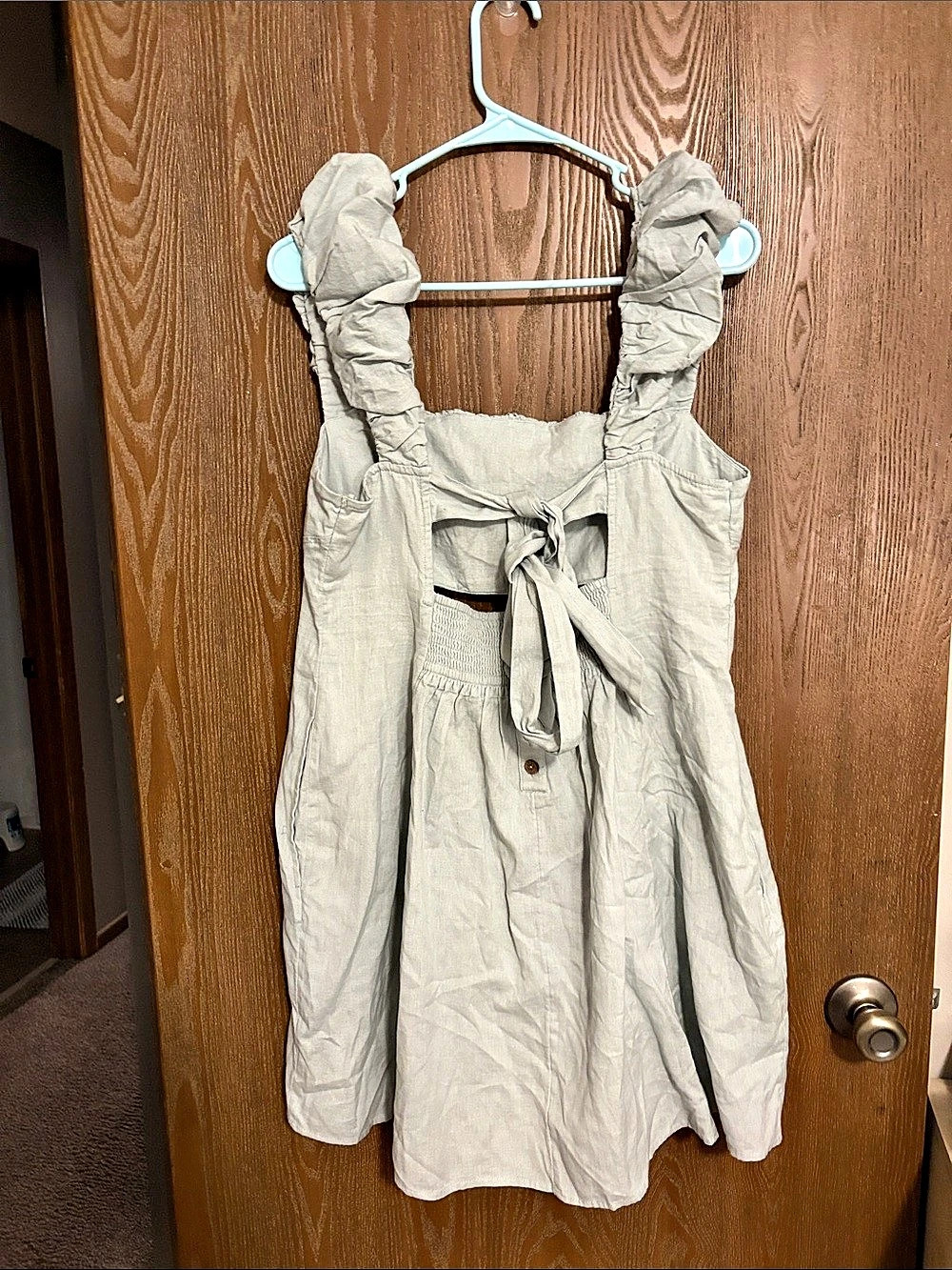 Free People Ruched Mini Dress - Picture 2 of 5